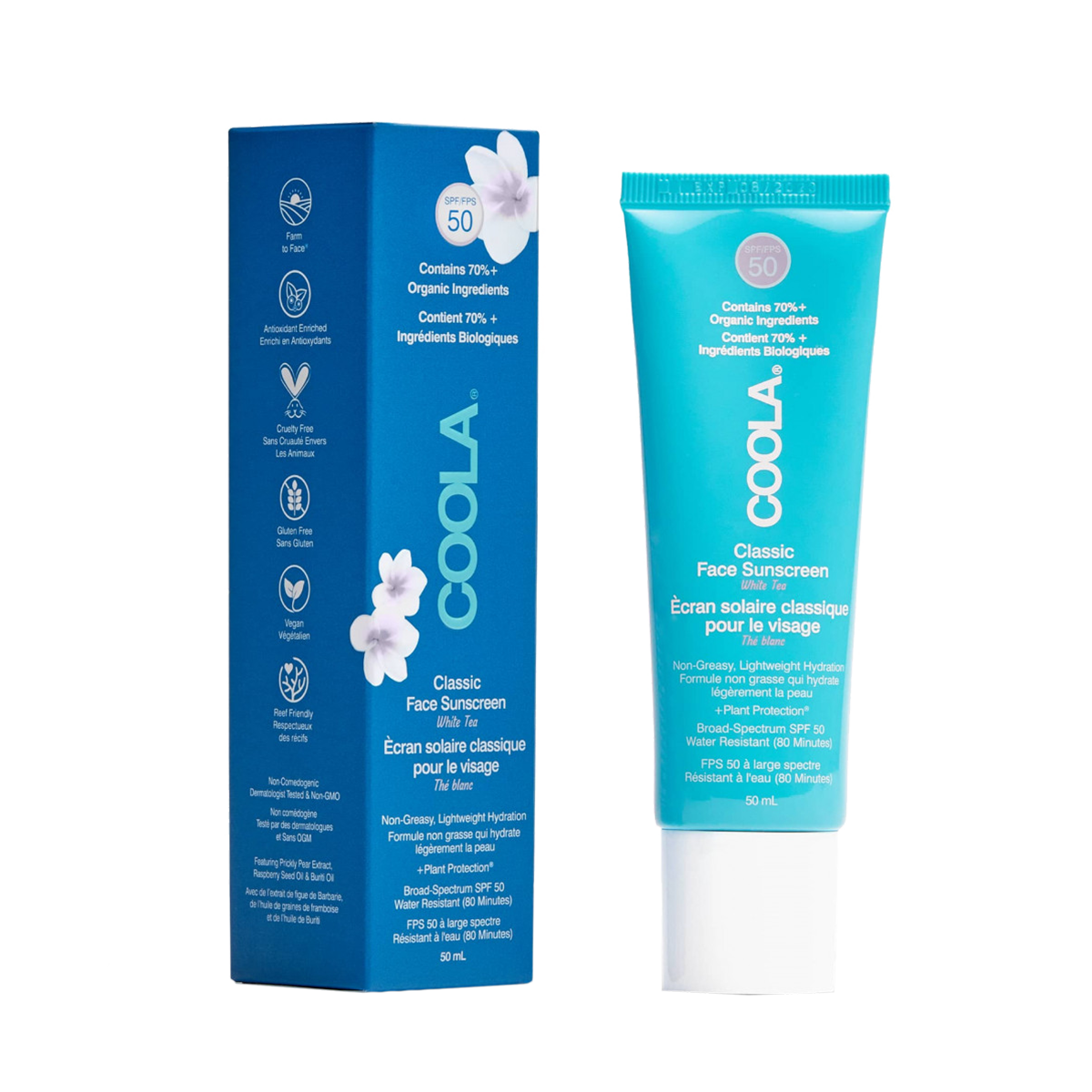 Classic Face Lotion White Tea <br> SPF50 / 50ml
