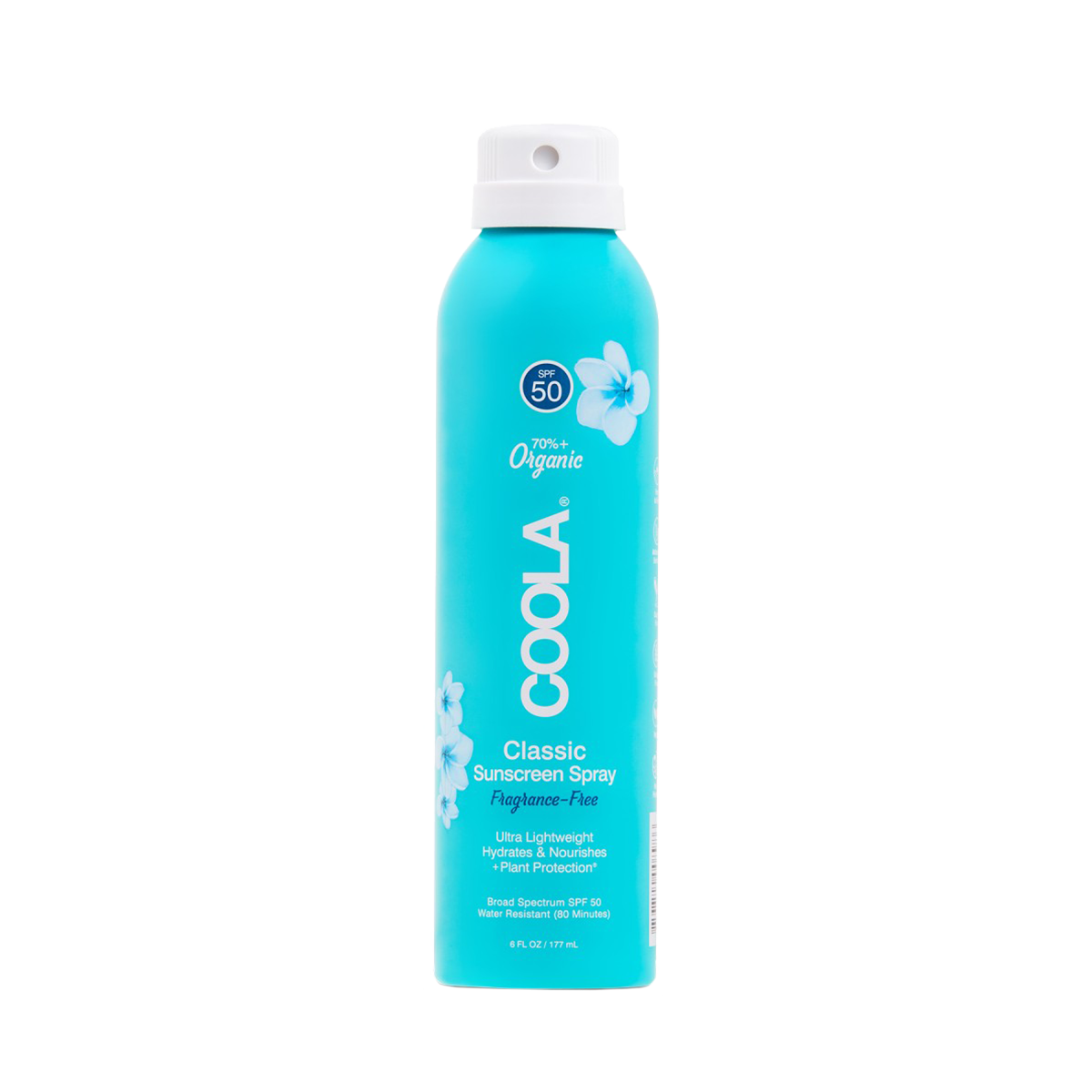 Classic Sunscreen Spray Fragrance Free <br>SPF50 / 177ml