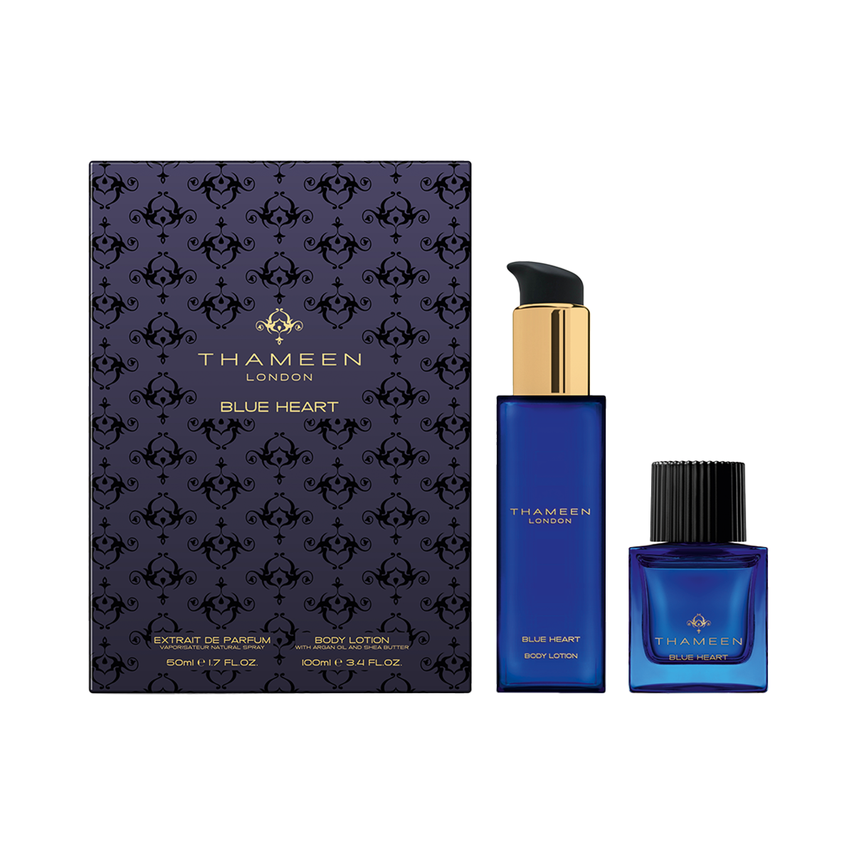 Blue Heart Geschenkset <br> 100ml / 50ml
